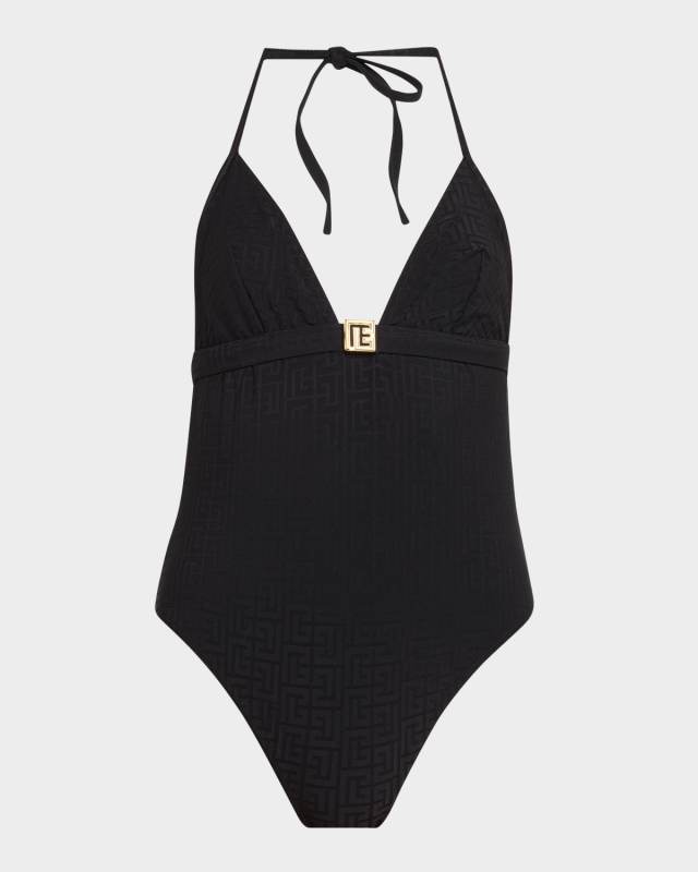Monogram One-Piece Swimsuit
